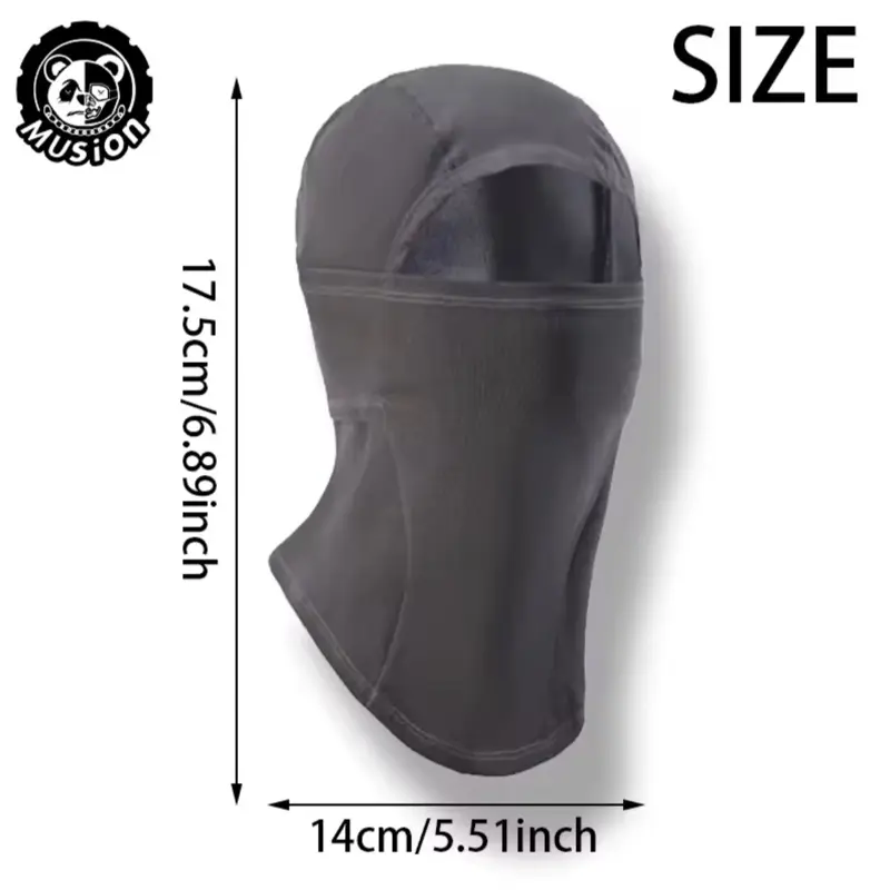 ThermoRide Colorchange Heat Balaclava Mask - Availible in Black & Grey Leapord Print