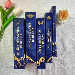 A Court of Thorns and Roses Book Set (5 Books) – Hardcover Collector Edition by Sarah J. Maas | Fantasy Romance Series