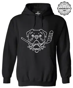 Shoresy Happy Bulldog Hoody Long Sleeve Sweatshirts Hoodies for Men Women