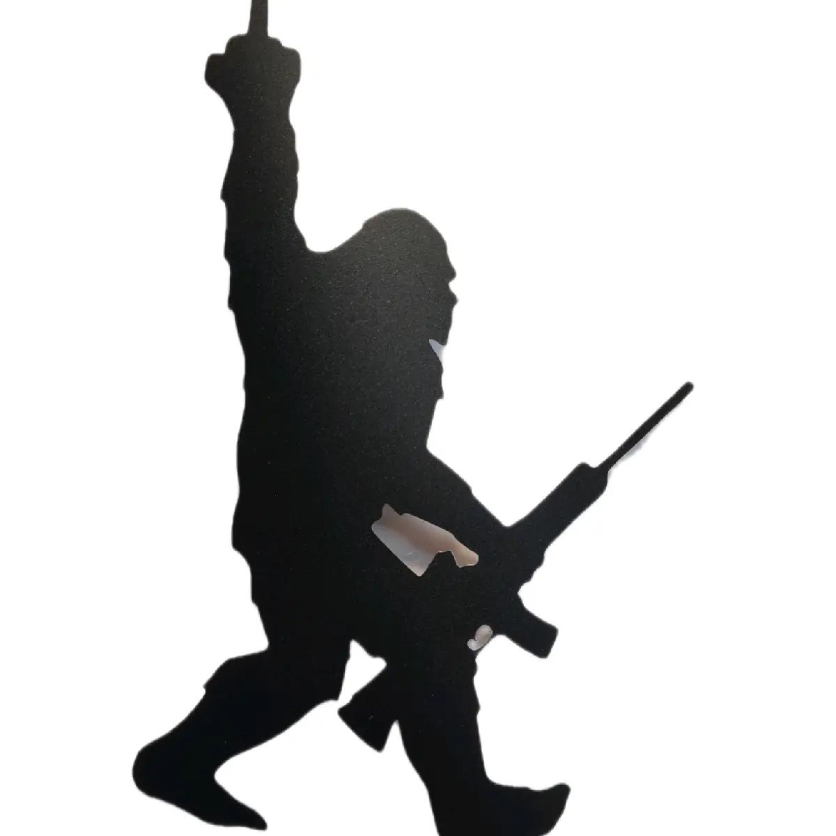 Decal Bigfoot Yati Patriotic for Car and Truck