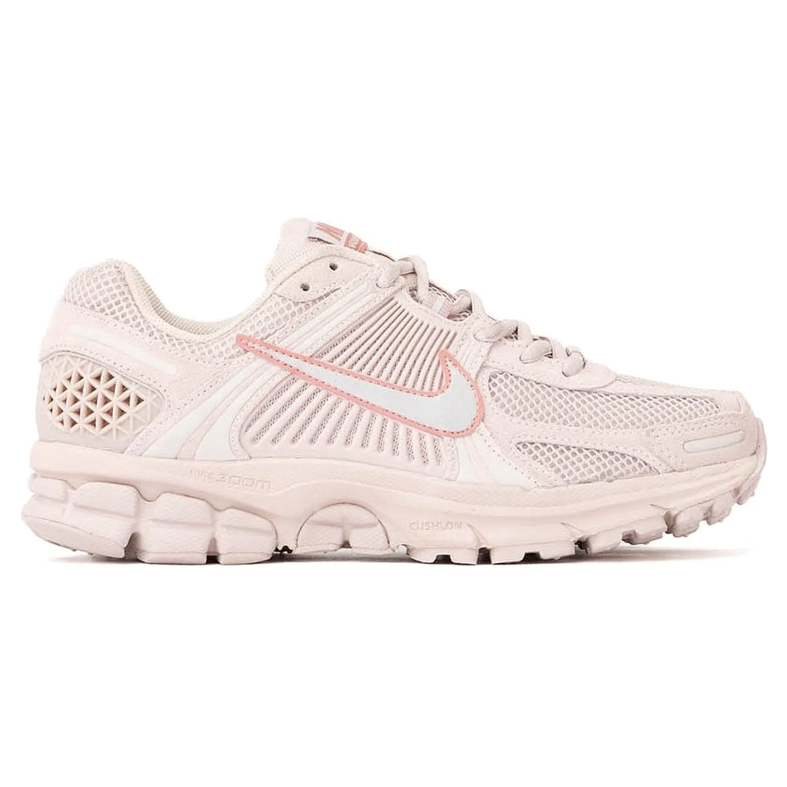 NIKE Zoom Vomero 5 Wide Fit Female Sneakers in Silt Red/Pink Stardust - Mesh Lace-up for Everyday Walking & Running, US W 10 (Subtract 1.5 Sizes), Synthetics