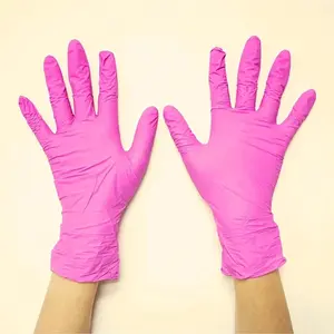 10/20/50/100pcs Nitrile Gloves, Disposable Powder-Free Latex-Free Household Kitchen Gloves for Home Cleaning, Dishwashing, Beauty and Sofa Care Use