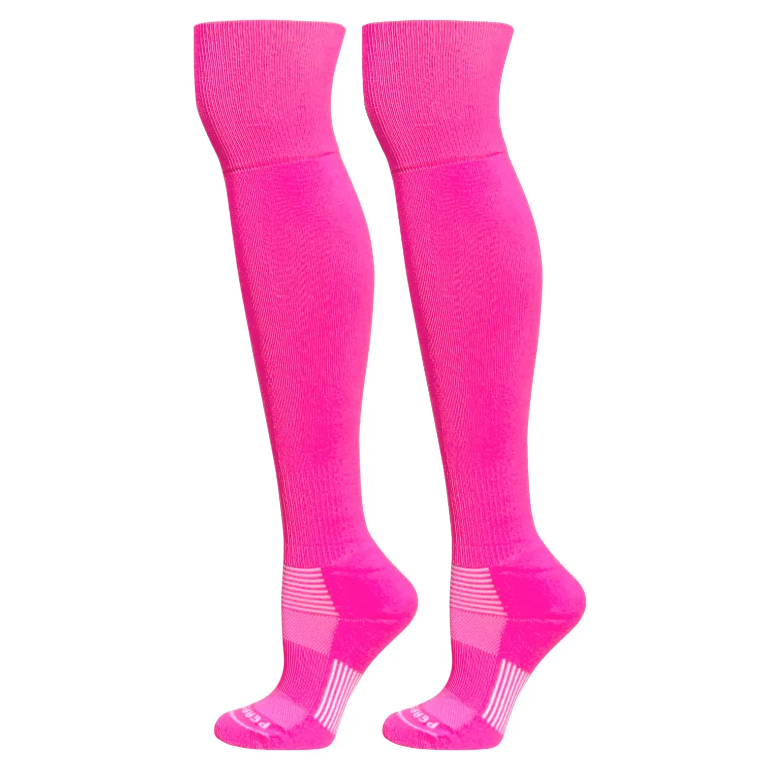MK Socks Extreme Over the Knee Sports Socks - Neon Pink