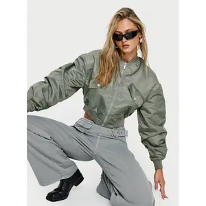 Thalya Bomber Jacket Green