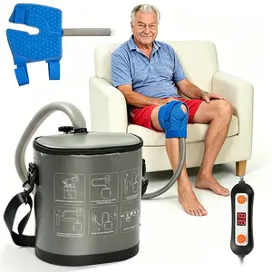 Automatic Ice Cold Compression Machine – Portable Cryotherapy System with Programmable Timer, One-Touch Operation & Quiet Pump, Universal Pad for Knee, Shoulder, Hip, Ankle – Post-Workout Cool Down & Muscle Comfort summerwins,summerwins