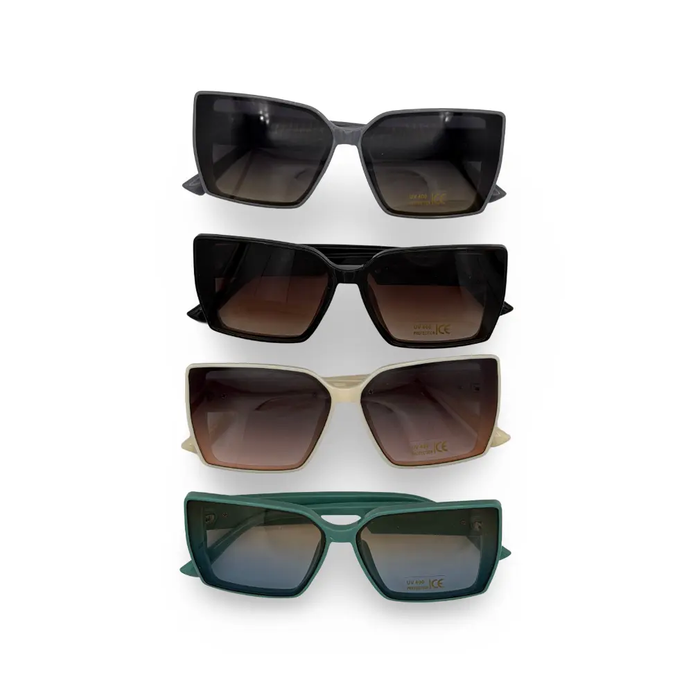 #30-C5373 CICI Sunglasses Premium Vintage Square Sunglasses for Women and Men