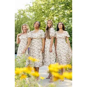 Betty Lilac Rose Dress - DM Exclusive - Maternity Friendly- FINAL SALE