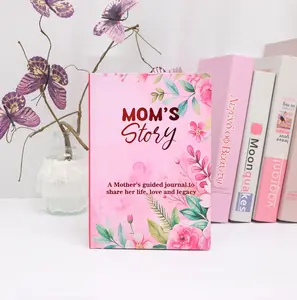 【Mom's Story】Mom, I Want to Hear Your Story - The Gift Your Mom Will Love! Mother's Day Gift Memories Journal Life Prompts Share Inspirational Family Journal Elegantly Designed
