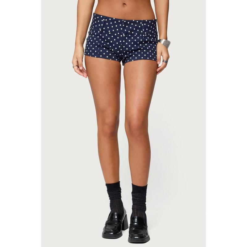 Twyla Polka Dot Stretch Shorts
