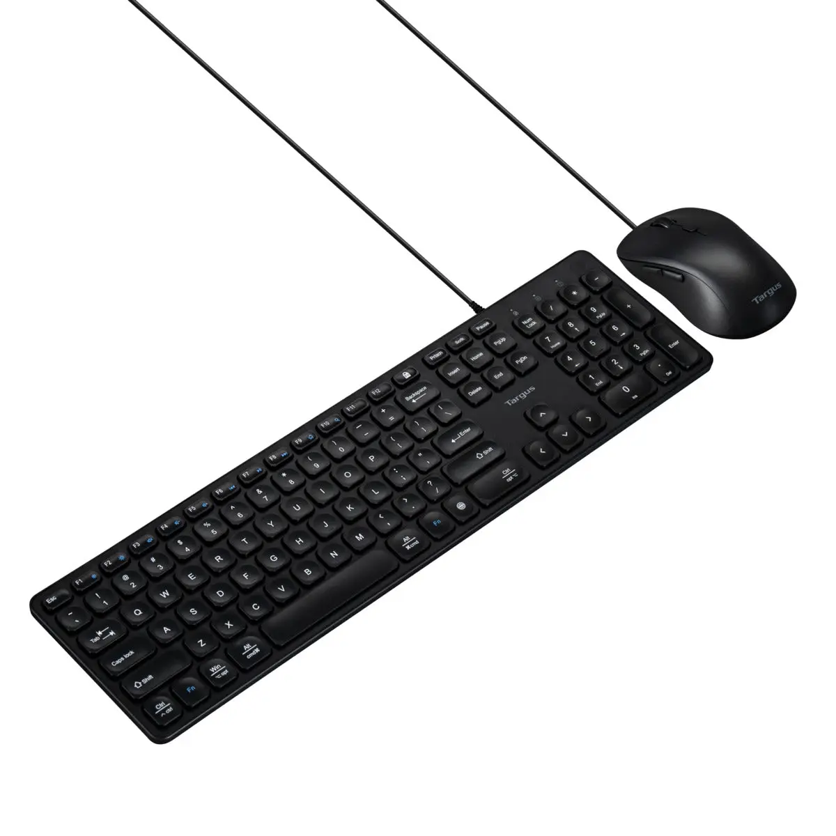 EcoSmart® Full-Size Wired Keyboard & Mouse Combo - Durable, Efficiency-Focused, Easy to Use, Ease Of Use, Efficiency Focus