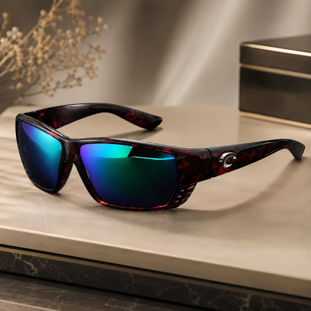 Costa Diego 580P Polarized Sunglasses Fishing Boating Outdoor UV400 Men Shades