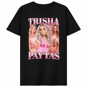 Trisha Paytas Shirt Vintage Y2K Celebrity Collage Tee Aesthetic Fan Shirt Unisex T-Shirt
