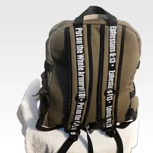 Armor of God backpack Ephesians 6:13-Green or Black