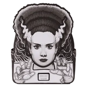 Universal Monsters Exclusive The Bride Of Frankenstein Glow Loungefly Mini Backpack
