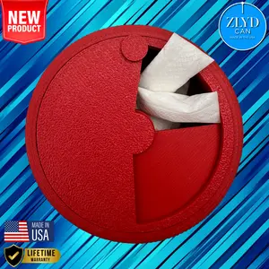 Zynergy Pouch/Snuff Easy access Rebel Red Zlyd Zyn Can! Zyn storage never been so easy, Stop struggling to get a Zyn, Zyn can storage, made in the USA