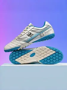 1 Pair of Unisex Multi-color Football Boots: Anti-slip, Superior Grip, Comfortable & Wrapping Fit, Rubber Studded Outsole + Breathable Lining, an Ideal Choice for Football Enthusiasts, Student Training & Professional Matches