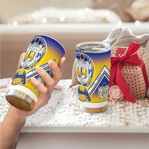 1pc 600ml Sigma Gamma Rho Sorority Pattern 304 stainless steel large capacity travel mug. 20oz insulated water bottle. chairs ideal for sorority members and as a symbolic gift.