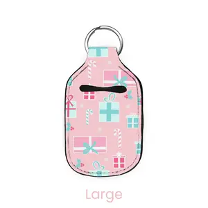 abbyrose Pink Presents Hand Sanitizer Holder Large