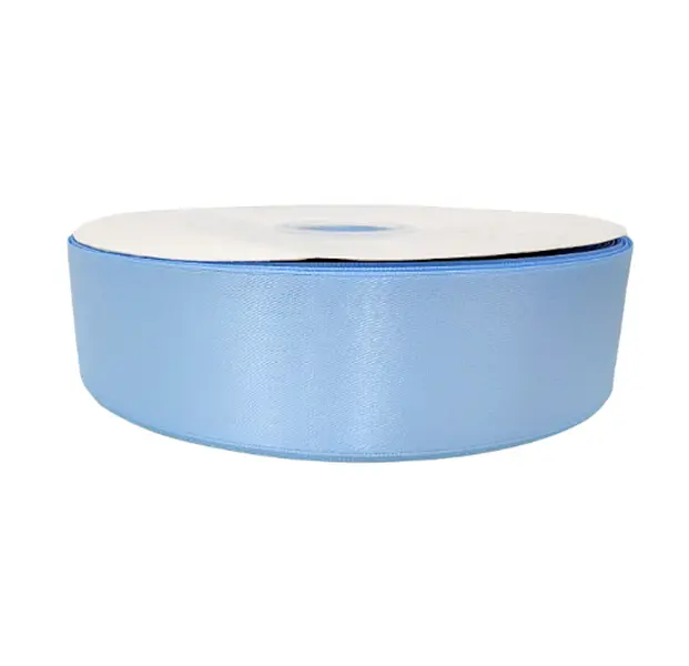 1 1/2" Sky Blue Satin Ribbon Double-face 100 Yds