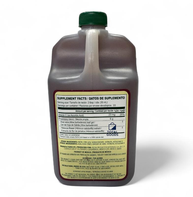 Sabila Con Jamaica 33.8 fl oz Supplement