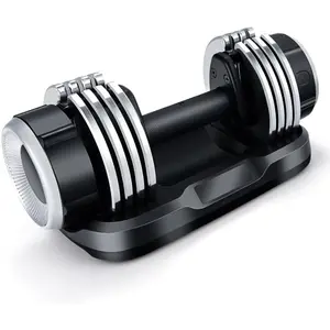 LazyFit™  Adjustable Dumbbell 25/50 LBS with Anti-Slip Metal Handle