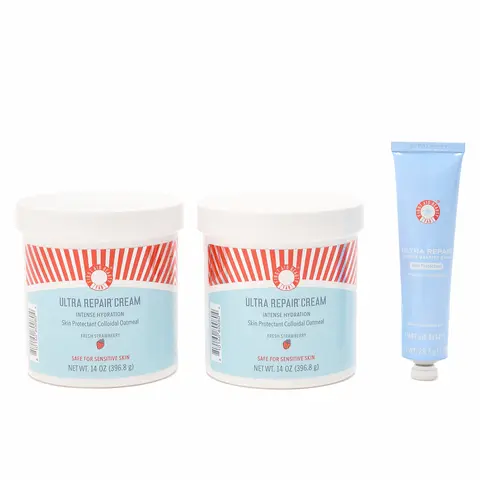 First Aid Beauty 14oz 2pc Ultra Repair Cream w/ Rescue Balm