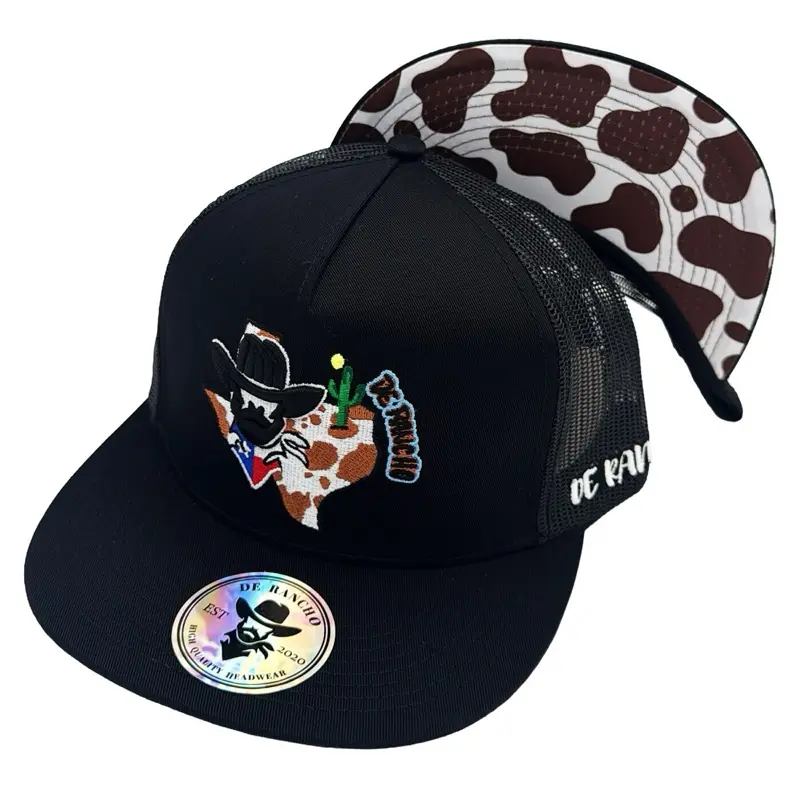 De Rancho Texas Hat (Black) DR105