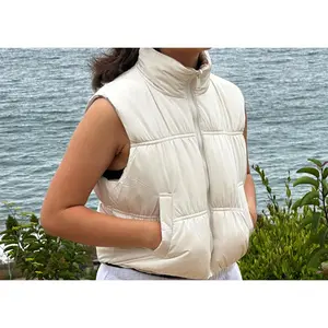 Reversible Cropped Puffer Jacket