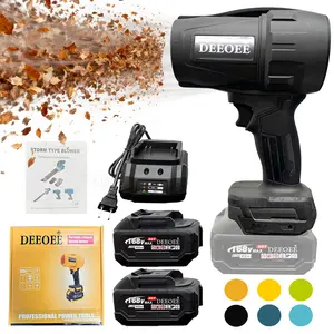 DEEOEE Turbo Jet Blower,Leaf Blower,Cordless Dust Air Blower, Portable Super Power Leaf Blower, Handheld Car Dust Cleaning Drying, Snow Removal,Car Drying after Wash