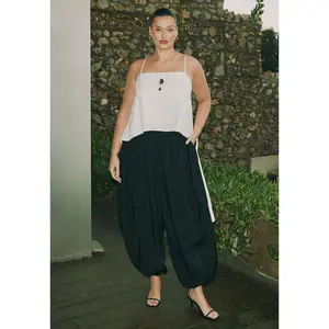 ELOQUII Women's Plus Size Dramatic Balloon Pants