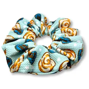 Honey Bun Valentine's Day Ribbed Scrunchie