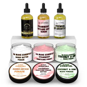 360 Wave Mega Moisture Bundle - Hydrating Oil, Treatment & Serum for Curly Styling