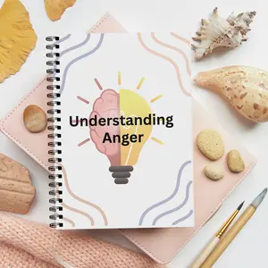 Anger Management Therapy Worksheets - Mental Health Workbook for Adults: CBT Exercises, Emotional Regulation Tools, Anger Triggers & Coping Strategies, Self-Help Resources for Recovery