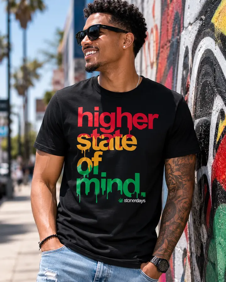 Hsom Rasta Limited Edition 4 Color Screenprint