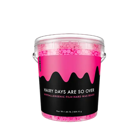 Hairy Days Are So Over Hot Pink Hypoallergenic Film Hard Wax Beads - 1.85 LB
