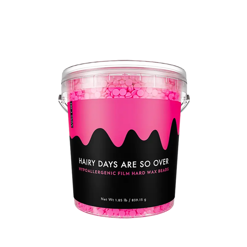 Hairy Days Are So Over Hot Pink Hypoallergenic Film Hard Wax Beads - 1.85 LB
