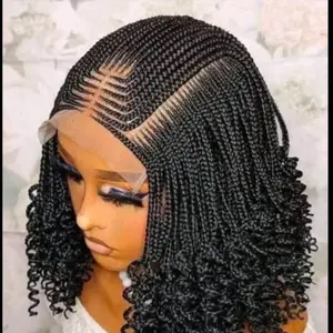 Black Cornrows Style for Classic Ladies Female Wig with Natural Look and Comfortable Fit Ideal for Women Appreciating Timeless Fashion