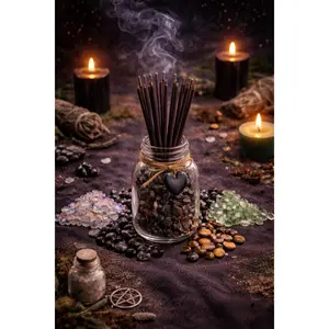 The Guardian Natural Incense, Hand-Made Light Sandalwood Incense with Calming Aroma for Home Fragrance Needs