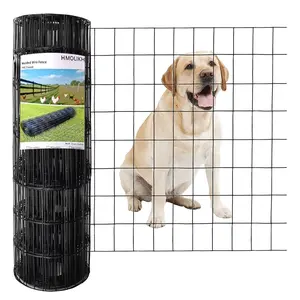 Cattle Farm Fence, 5ftx164ft Galvanized Wire Fencing 12GA Heavy Zinc Coating Wire Fencing, for Goat Deer Yard Livestock Animals Protection (5ftx164f(12GA))