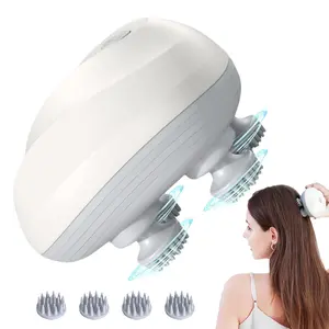 Portable Electric Head Massager, Rechargeable Cordless Scalp Massager With 3 Modes, Personal Massage Tool For Head, Back, Legs, Scalp Stimulator, Father's Day Gift