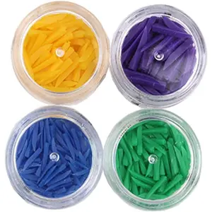 4 Sizes Disposable Dental Plastic Diastema Fixing Wedges