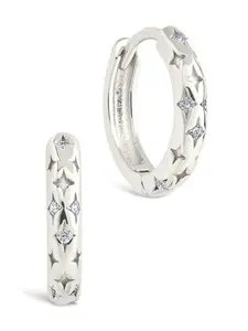 Sterling Silver Blakelyn Micro Hoops