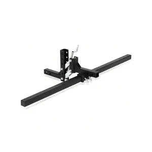 Manual Implement Lift. 1 Point And 2 Inch Receiver. 50 In. Adjustable Height. UTV ATV Rake Scrape Blade Plow Disc  General Tow Behind Attachments