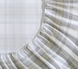 Wrangler Dayton Valley Plaid Beige King Microfiber Sheet Set
