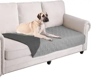 Waterproof Dog Bed Cover Pet Blanket – Reversible Furniture Protector for Couch, Sofa & Bed, Soft Durable Pet Blanket for Dogs & Cats, Washable Waterproof Pet Cover for Sofa Protection & Home Pet Supplies