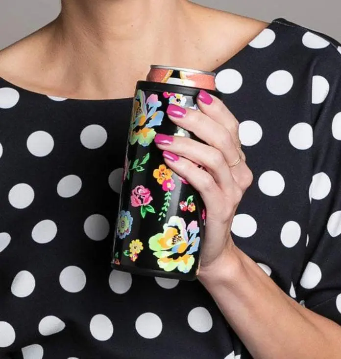 Fleur Can Cooler 12oz.