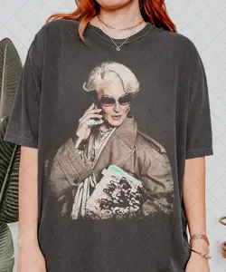 [Sale off up to 50%] Miranda Priestly Shirt, The Devil Wears Tee Shirt, Fashion Boss Lady Graphic Tee, Gift For Women and Man Unisex T-Shirt