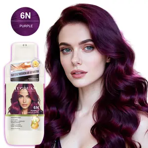 Quick-Acting Hair Dye Shampoo, Gray Coverage Specialty Dye, Herbal Ingredients, Natural Hair Dye, Ammonia-Free Formula, Long-Lasting Color, Hair Care & Nourishment, Purple Hair Dye Shampoo Damage Repair Shampoo and Conditioner Set haircare argan