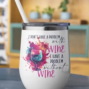 Wine 12oz Sublimation Tumbler