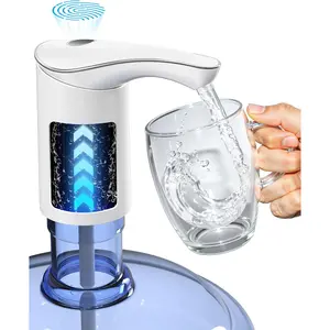 Electric Water Bottle Dispenser for 3-5 Gallon Jug, Automatic USB-C Water Jug Dispenser, Portable Upgraded Submersible Water Pump,High-Power & Silent Operation for Camping Home Office Bedroom